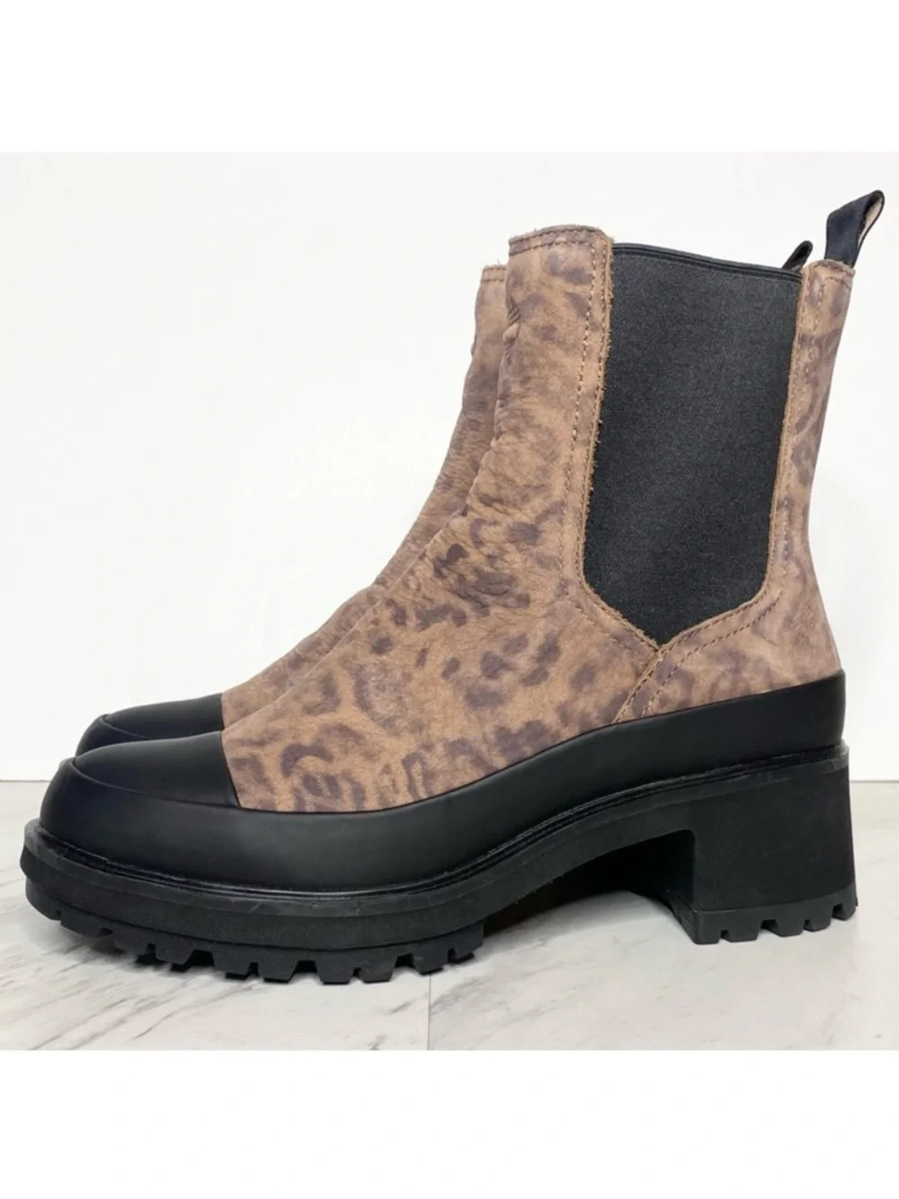 Timberland Kori Park Leopard Lug Sole Chelsea Boot 9